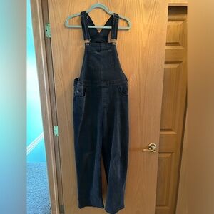 High rise hollister overalls